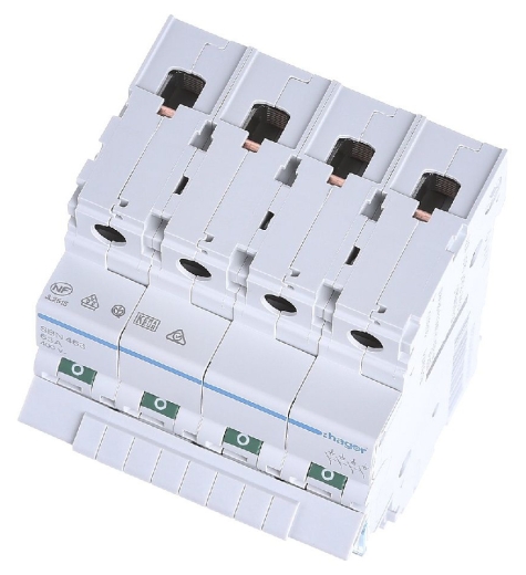 Вимикач навантаження Hager SBN463 4P 63А/400В 4м - 5