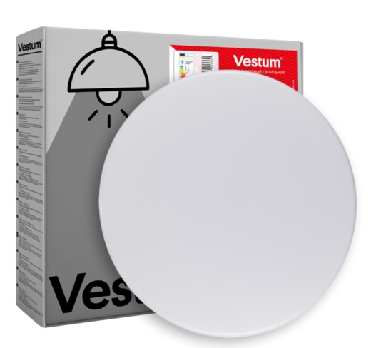 Матовий світильник Vestum SIMPLE 16Вт 255x45мм 6500К 1500Лм з датчиком руху - 2