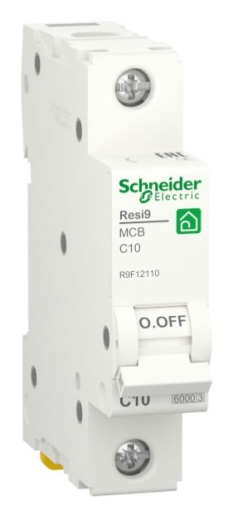 Автоматический выключатель Schneider Electric R9F12110 RESI9 6кА 1P 10A C - 1
