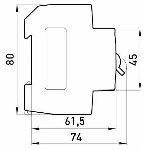 Модульный автоматический выключатель E.Next e.mcb.pro.60.3.C 3р 25А C (p042033) - 3