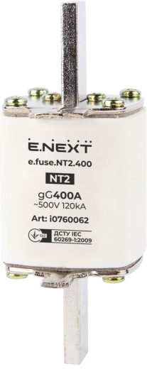 Плавкий запобіжник E.Next e.fuse.NT2.400 габарит 2400А (i0760062) - 1