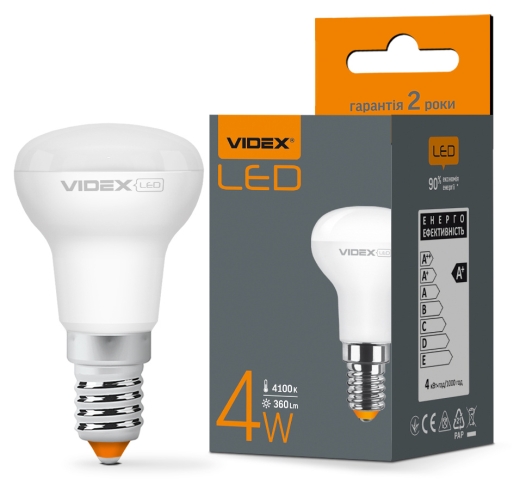 Світлодіодна лампа Videx R39e E14 4Вт 4100K (VL-R39e-04144) - 2