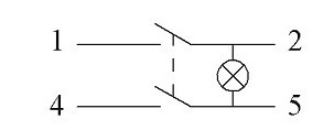 Перемикач (тумблер) з підсвіткою EMAS A14B1K11, червоний - 4