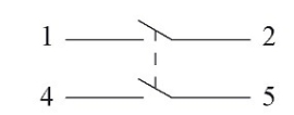 Перемикач (тумблер) EMAS A14B1H10, чорний - 4