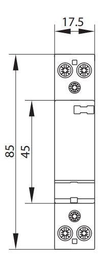 Контактор ETI 002464005 RD 20-20 (24V AC/DC) (AC1) - 3