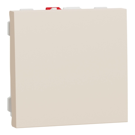 Кнопка выключателя Schneider Electric Unica New NU320144 10А 2м бежевая - 1