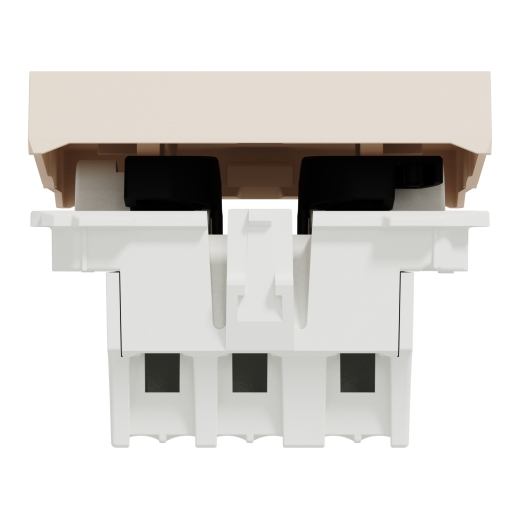 Кнопка выключателя Schneider Electric Unica New NU320144 10А 2м бежевая - 3