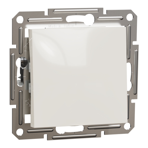 Прохідний перемикач Schneider Electric Asfora без рамки кремовий (EPH0470123) - 1