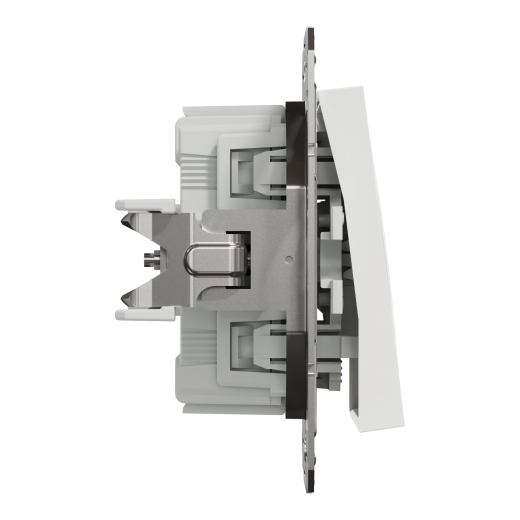 Выключатель кнопочный Schneider Electric Asfora без рамки белый (EPH0770121) - 3