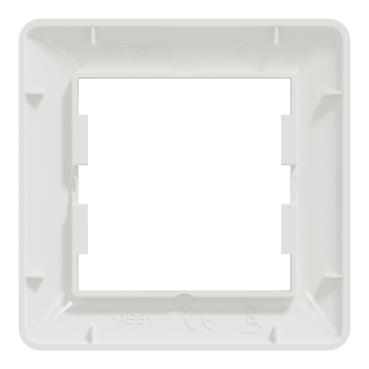 Рамка 1-постова Schneider Electric Asfora біла (EPH5800121) - 3