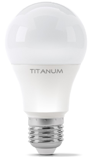 Світлодіодна лампа Titanum A60 E27 12Вт 3000K (TLA6012273) - 1