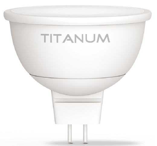 Светодиодная лампа Titanum MR16 GU5.3 6Вт 4100K (TLMR1606534) - 1