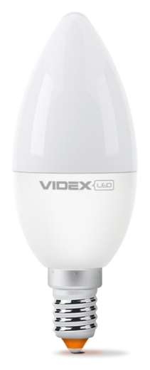 Светодиодная лампа Videx C37e E14 3,5Вт 3000K (VL-C37e-35143) - 1