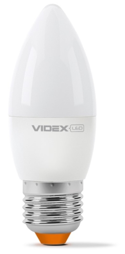 Светодиодная лампа Videx C37e E27 7Вт 3000K (VL-C37e-07273) - 1