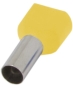 Ізольований наконечник E.Next e.terminal.stand.te.2.1.5.yellow 2x1,5 кв.мм жовтий (s4037005) - 1