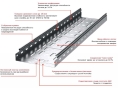 Перфорований лоток 100х50х3000мм DKC 35262 - 4