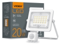 LED прожектор Videx F2e 20Вт 5000K (VL-F2e205W-S) с датчиком движения и освещенности - 4