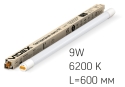 Матова LED лампа Videx T8b 9Вт 6200K 0,6м (VL-T8b-09066) - 3