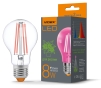 Філаментна фітолампа Videx Filament A60FF E27 8Вт 1200K (VL-A60FF-08271) для рослин - 3