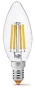 Світлодіодна філаментна лампа Videx Filament C37F E14 6Вт 3000K (VL-C37F-06143) - 1