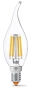 Світлодіодна філаментна лампа Videx Filament C37Ft E14 6Вт 4100K (VL-C37Ft-06144) - 1