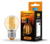 Світлодіодна філаментна лампа Videx Filament G45FA E27 6Вт 2200K (VL-G45FA-06272) бронза - 2