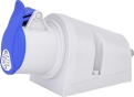 Настінний силовий роз'єм ETI 004482034 EZ-1632 IP44 (16A 230V 2P+PE) - 1
