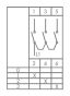Кулачковий перемикач EMAS PSA032KS133S 3-ступінчастий (0-1-2-3) 32А - 2