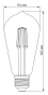 Світлодіодна лампа філаментна Titanum Filament ST64 E27 6Вт 2200K (TLFST6406272A) бронза - 2