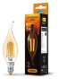 Світлодіодна філаментна лампа Videx Filament C37FtA E14 6Вт 2200K (VL-C37FtA-06142) бронза - 3
