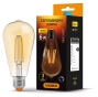 Диммована філаментна лампа Videx Filament ST64FAD E27 6Вт 2200K (VL-ST64FAD-06272) бронза - 2