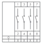 Кулачковий перемикач EMAS PSA040AK431S ON-OFF (0-1) 40А - 2