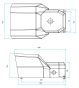 Пластиковая педаль EMAS PDKS11GX20 в алюминиевом кожухе - 2