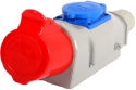Трифазний переносний роз'єм E.Next 16А 3Р+N+Z 400V 16 2P+Z 250V - 1