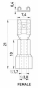 Ізольований наконечник E.Next e.terminal.stand.fdd1.25.250 (s4041006) - 2
