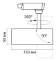 Трековый LED светильник Videx 10Вт 4100K (VL-TR04-104B) черный - 6