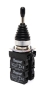 Кнопка-маніпулятор 4-позиційна з фіксацією EMAS 2НВ+2НВ (CM707DJ40) метал IP65 - 2