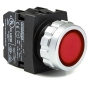 Натискна кнопка EMAS H102DK (1НО+1НЗ) червона - 1