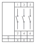 Кулачковий перемикач EMAS PSA025AK331S ON-OFF (0-1) 25А - 2