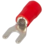 Вилковий наконечник E.Next e.terminal.stand.sv.1,25.3,2.red 0.5-1.5 кв.мм червоний (s2036001) - 1