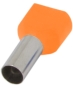 Ізольований наконечник E.Next e.terminal.stand.te.2.4.orange 2x4 кв.мм помаранчевий (s4037009) - 1