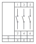 Кулачковий перемикач EMAS PSA016AK331S ON-OFF (0-1) 16А - 2