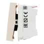 Кнопка выключателя Schneider Electric Unica New NU320144 10А 2м бежевая - 2