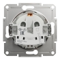 Розетка з заземленням Schneider Electric Asfora без рамки біла (EPH2970121) - 2