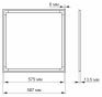 LED панель Videx Art 40Вт 4100K (VL-PA404W) - 3