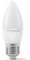 Светодиодная лампа Titanum C37 E27 6Вт 4100K (TLС3706274) - 1