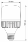Светодиодная лампа Videx A80 E27 30Вт 5000K (VL-A80-30275) - 2