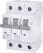 Автоматический выключатель ETI 002164514 ETIMAT 6 3p D 10A (6kA)