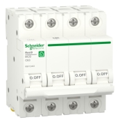 Автоматический выключатель Schneider Electric R9F12463 RESI9 6кА 4P 63A C