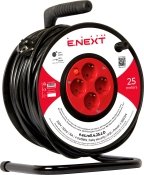 Котушка з ручкою Enext e.es.roll.4.25.zb 2Р+PЕ